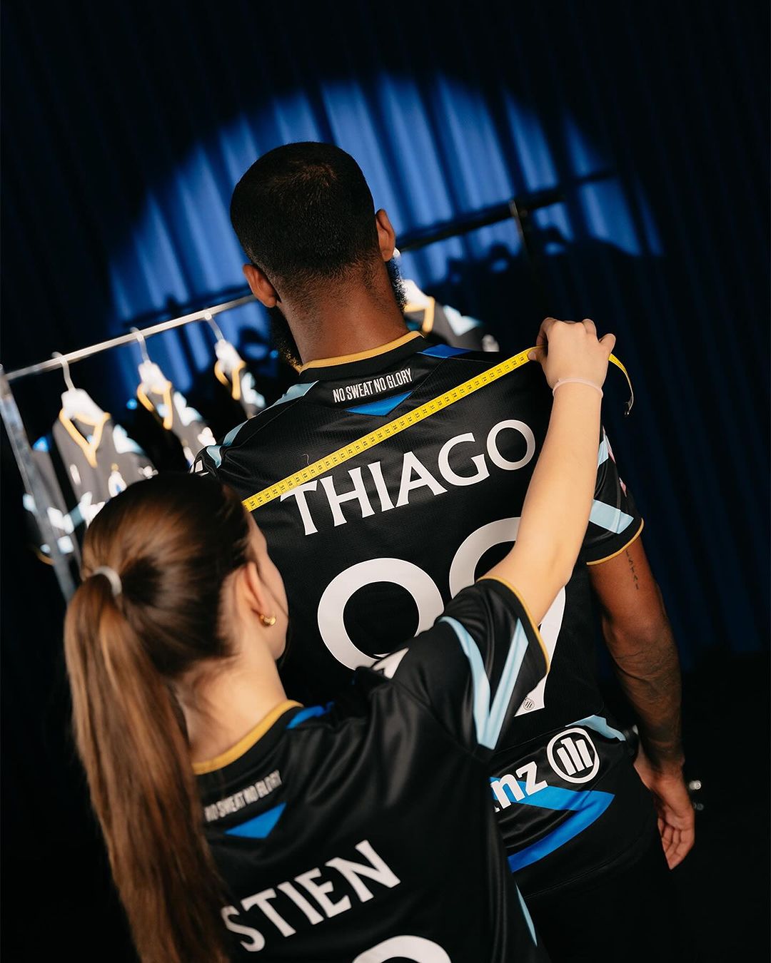 Club Brugge 4e voetbalshirt 2023-2024 ontworpen door Stien! 