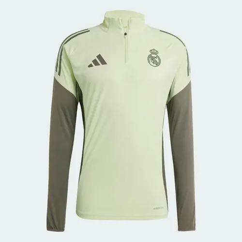 Real Madrid training sweater 2025-2026 - Lime groen/Donkergrijs