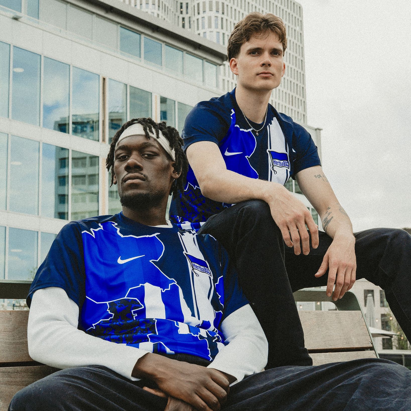 Nike en Hertha BSC lanceren mash-up voetbalshirt ter ere van 26 jarig partnership