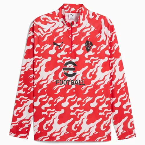 AC Mílan warming-up training sweater 2025-2026 - Rood