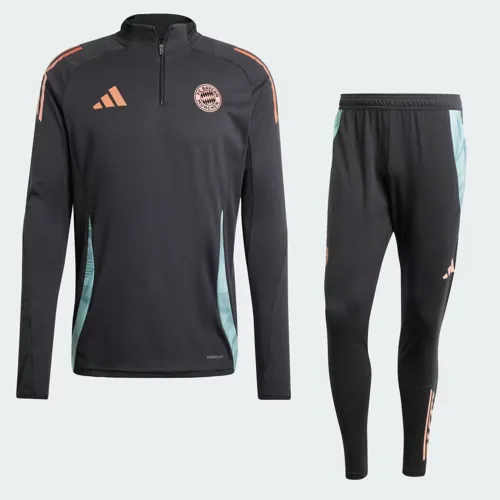 Bayern München trainingspak kinderen 2025 Zwart/Turquoise/Oranje
