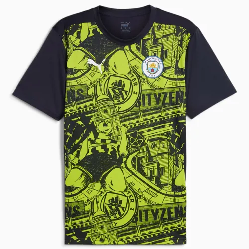Manchester City warming-up shirt Champions League 2024-2025 - Geel
