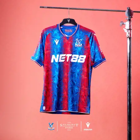 Crystal Palace voetbalshirts 2024-2025 bevatten opvallende adelaar print