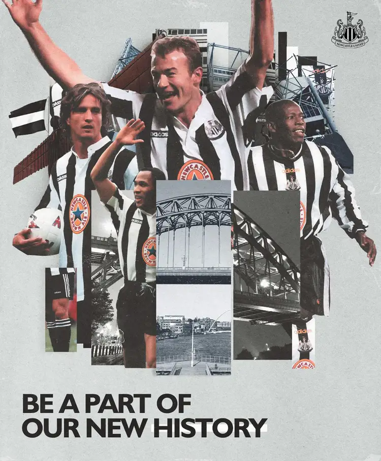 Adidas kledingsponsor Newcastle United vanaf 2024-2025