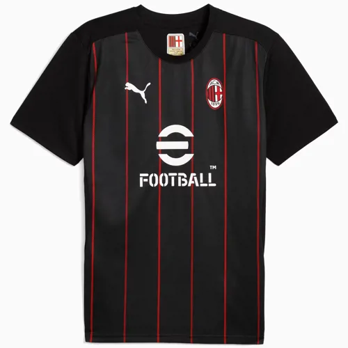 AC Milan warming-up shirt 2025 - Zwart/Rood