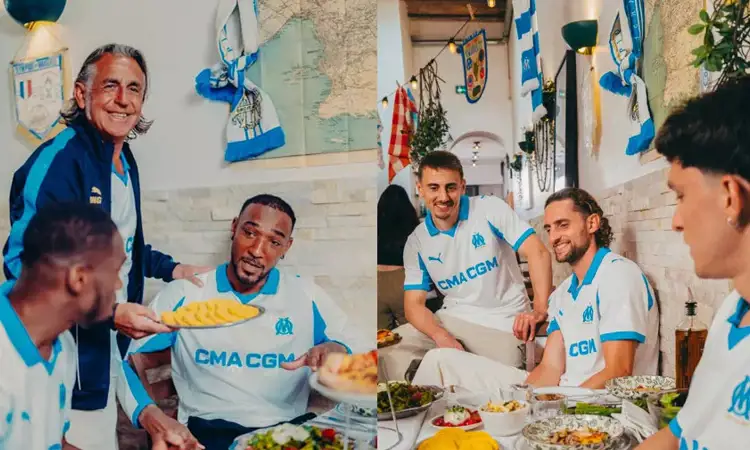 Olympique Marseille voetbalshirts 2025-2026 geïnspireerd door heritage en tifosi