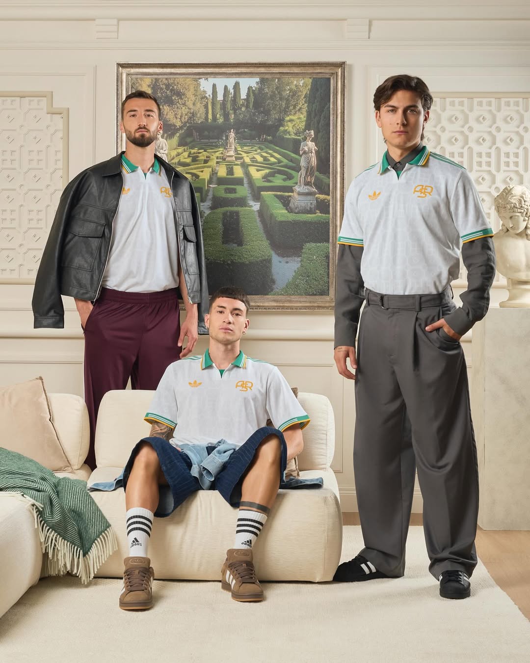 AS Roma 3e shirt 2025-2026 geïnspireerd door tuinen in Rome