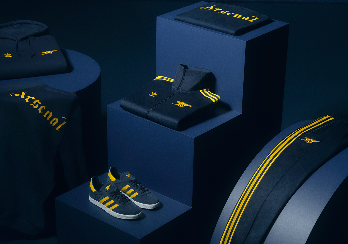 adidas Originals Arsenal collectie in stijl away kleuren