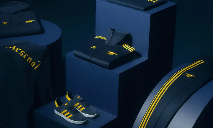 adidas Originals Arsenal collectie in stijl away kleuren