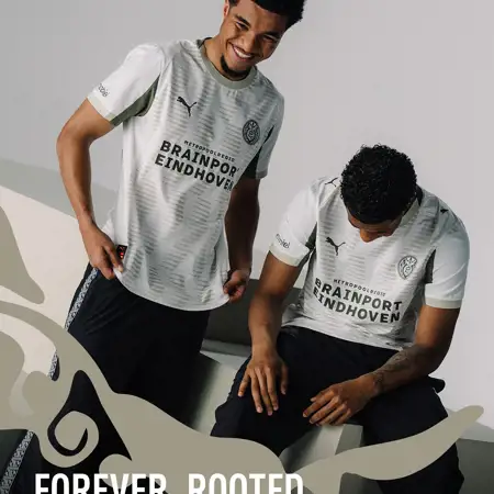 PSV 3e shirt 2025-2026 ode aan oude clublogo en historie!