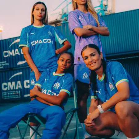 Olympique Marseille voetbalshirts 2025-2026 geïnspireerd door heritage en tifosi