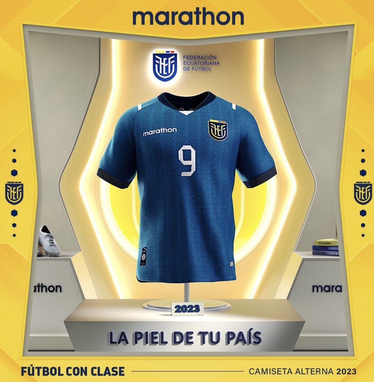 Ecuador uitshirt 2023-2024