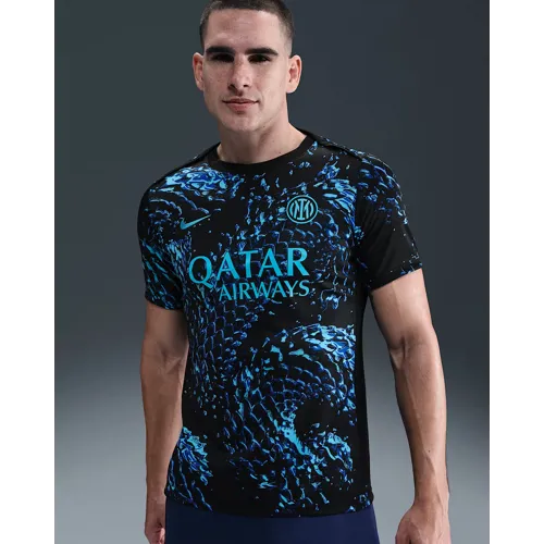 Inter Milan warming-up shirt 2025-2026 - Zwart/Turquoise