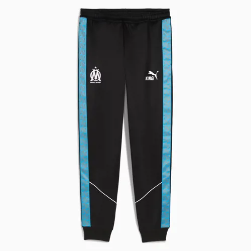 Olympique Marseille Puma King trainingsbroek 2025-2026 - Navy/Lichtblauw