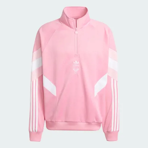 adidas Originals Inter Miami CF 1/4 zip sweater 2025-2026 - Roze/Wit