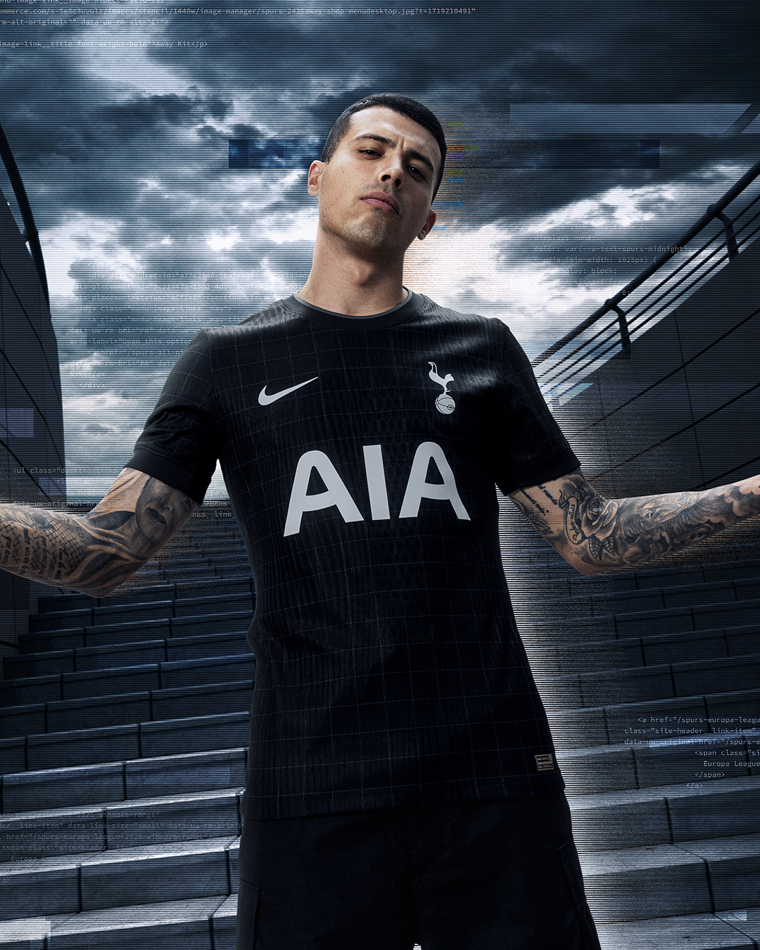 Tottenham Hotspur uitshirt 2025-2026 bevat futuristische look