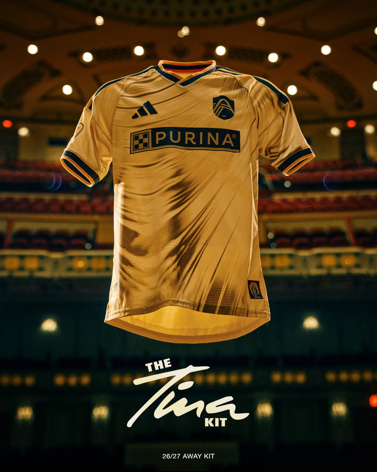 St Louis City uitshirt 2026-2027 ode aan Tina Turner
