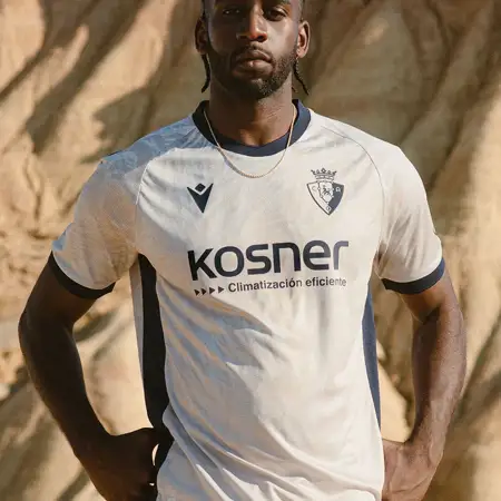 Dit zijn de CA Osasuna voetbalshirts 2024-2025 van Macron