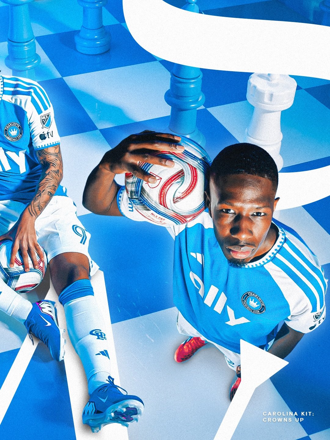 Charlotte FC thuisshirt 2026-2027 geïnspireerd door kroon uit clublogo