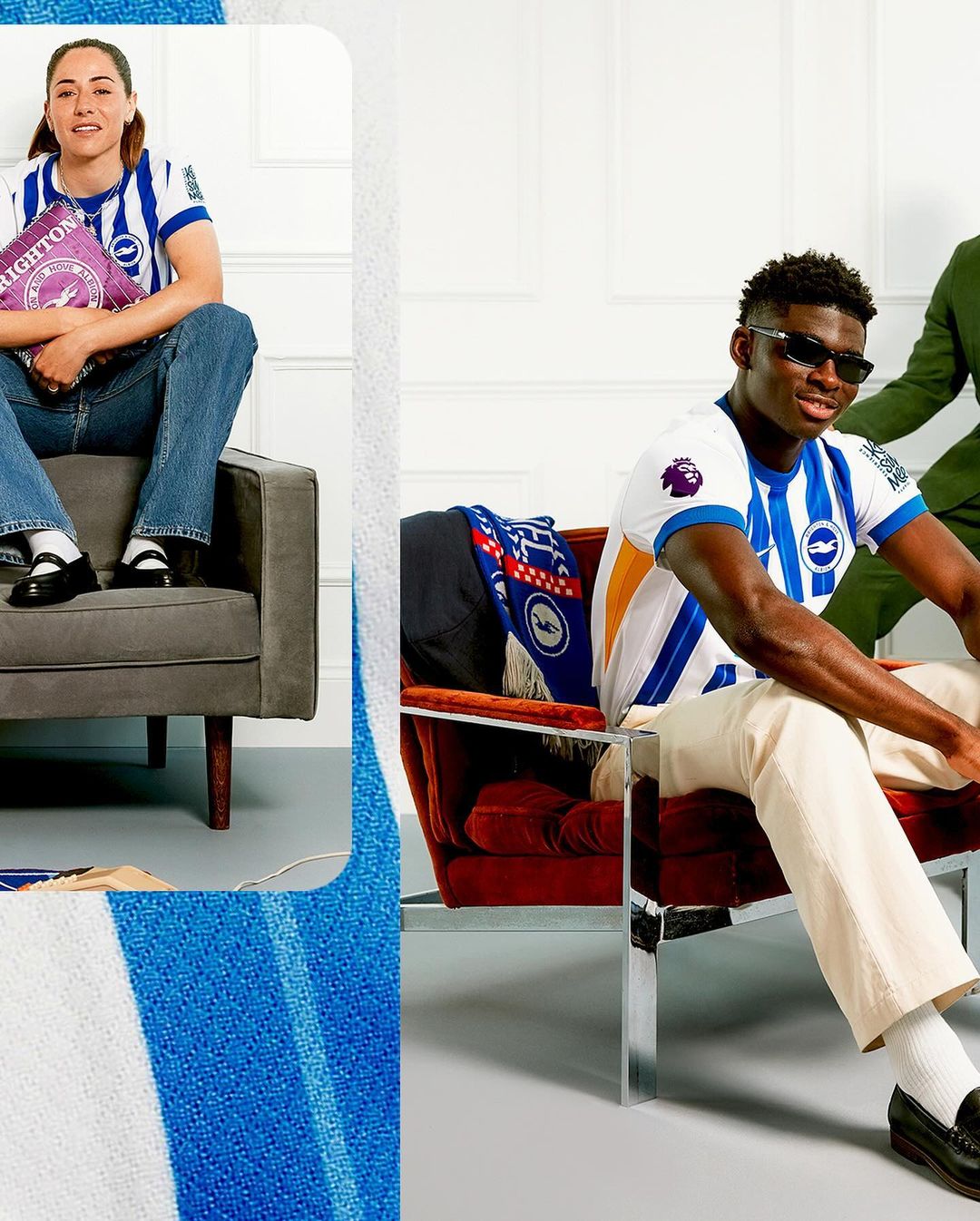 Dit zijn de Brighton en Hove Albion voetbalshirts 2024-2025