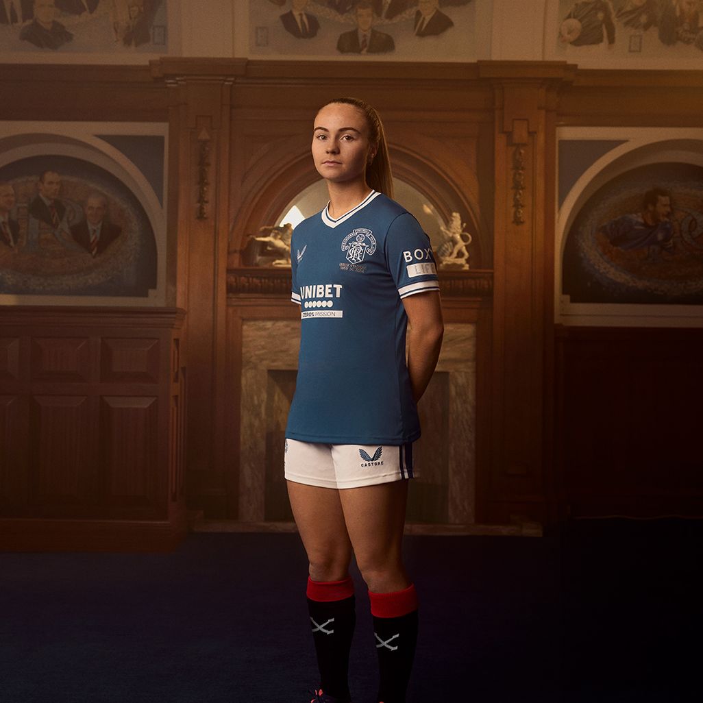 Rangers FC voetbalshirts 2024-2025 geïnspireerd door Ibrox Park