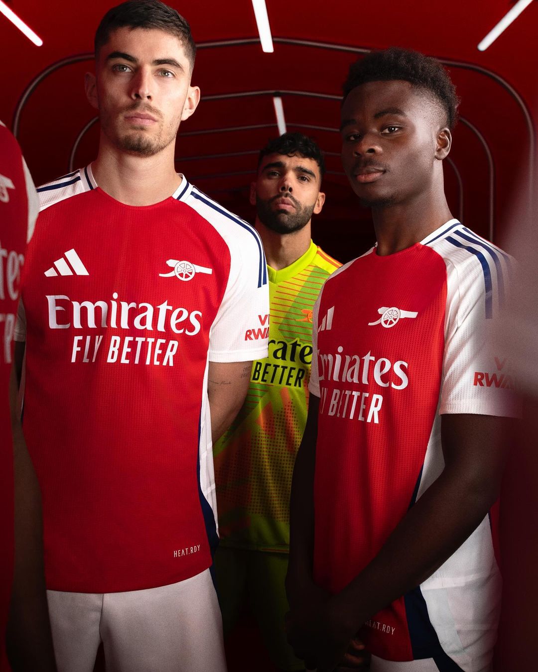 Arsenal thuisshirt 2024-2025 geïnspireerd door voetbalshirts eind jaren '80! 