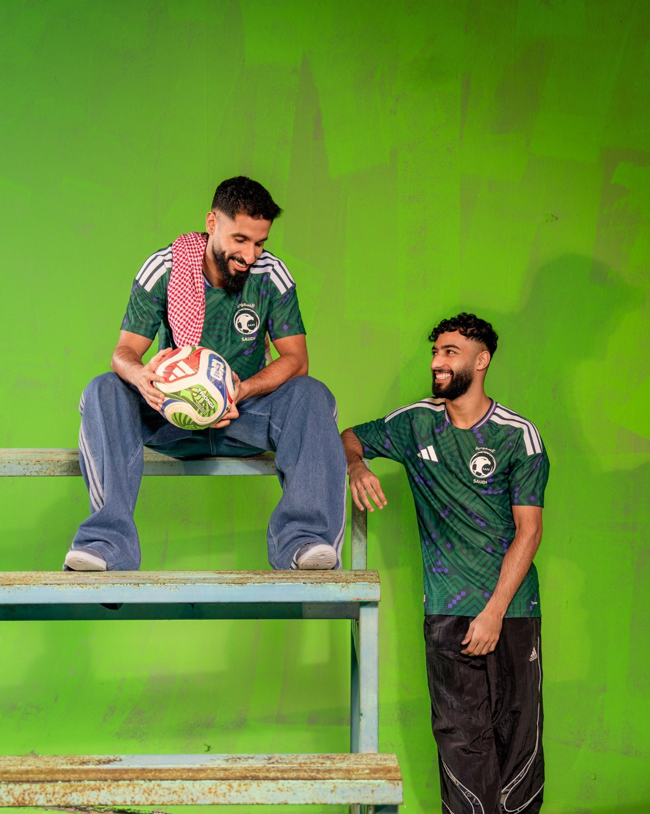 Saoedi Arabië WK 2026 voetbalshirts geïnspireerd door interieur en kleding