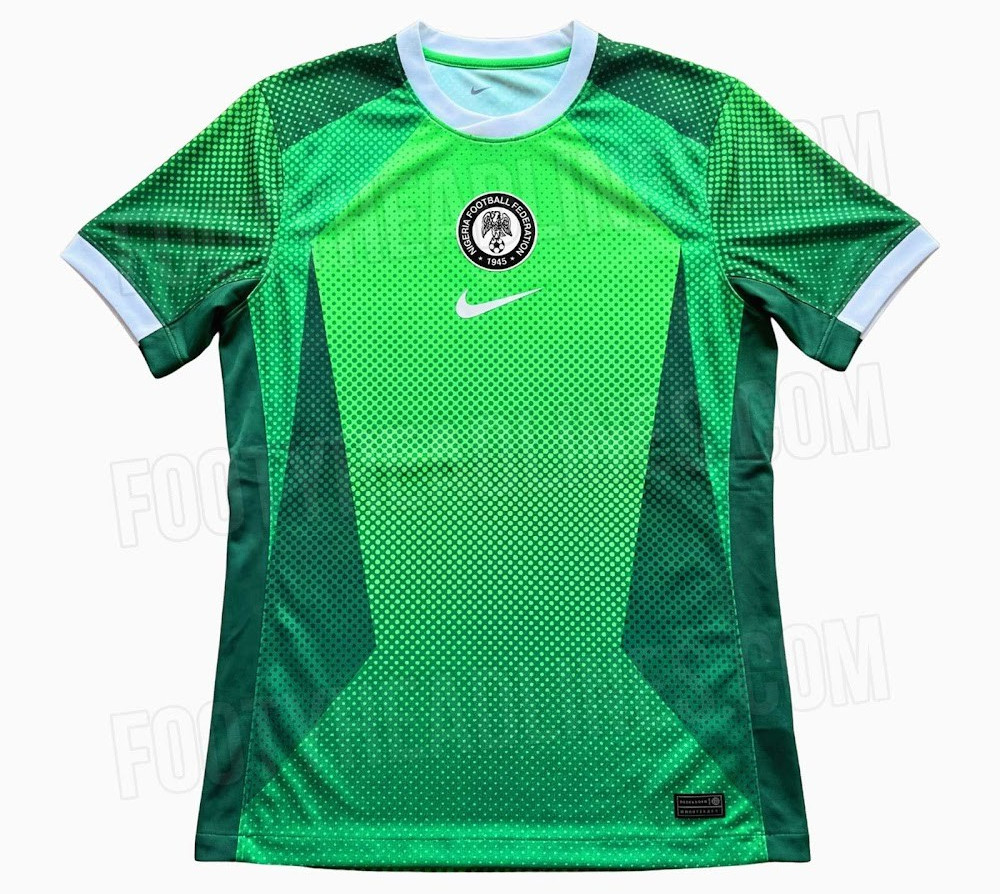 Nigeria voetbalshirts 2026-2027 uitgelekt