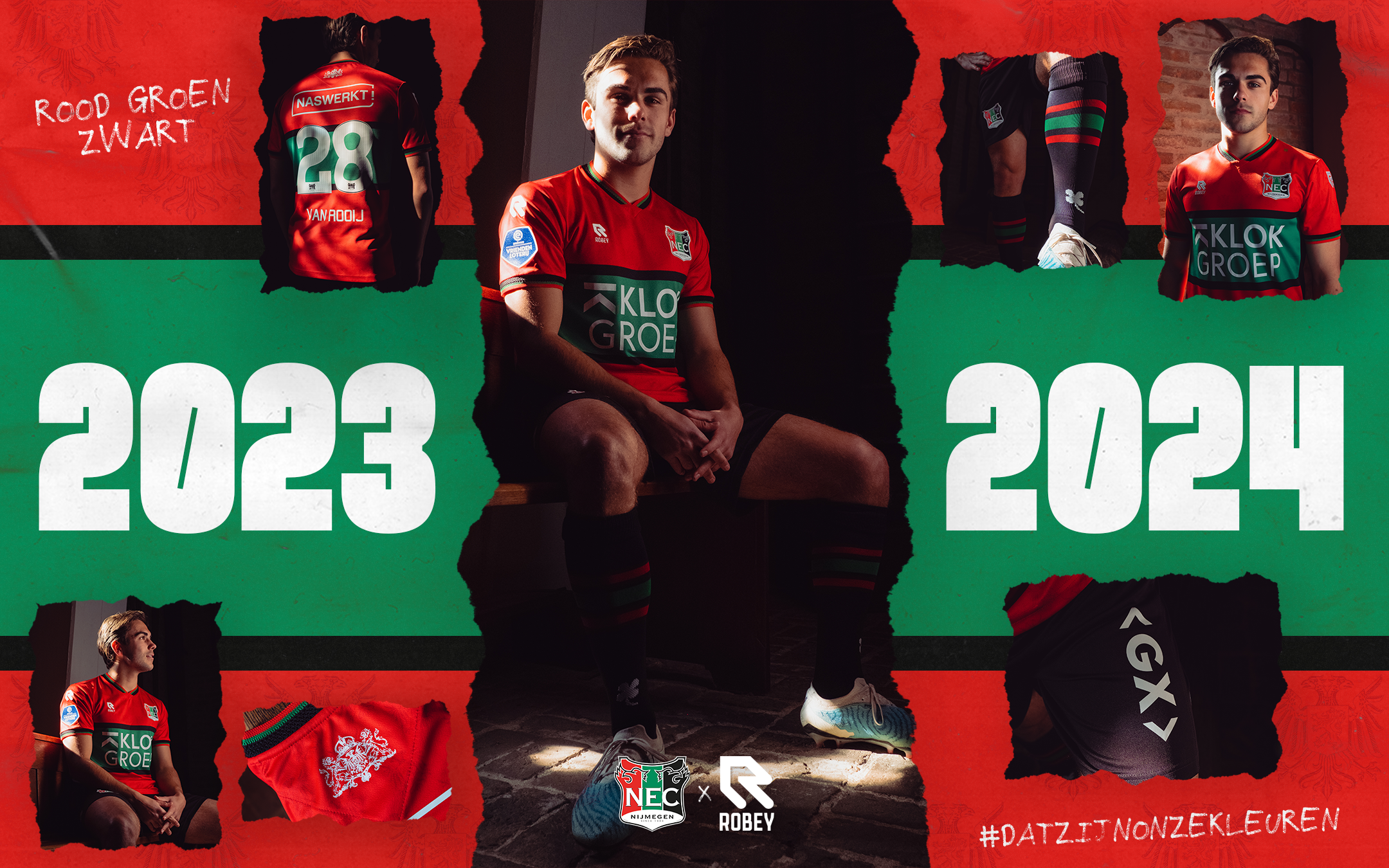 Nec Nijmegen Thuisshirt 2023 2024