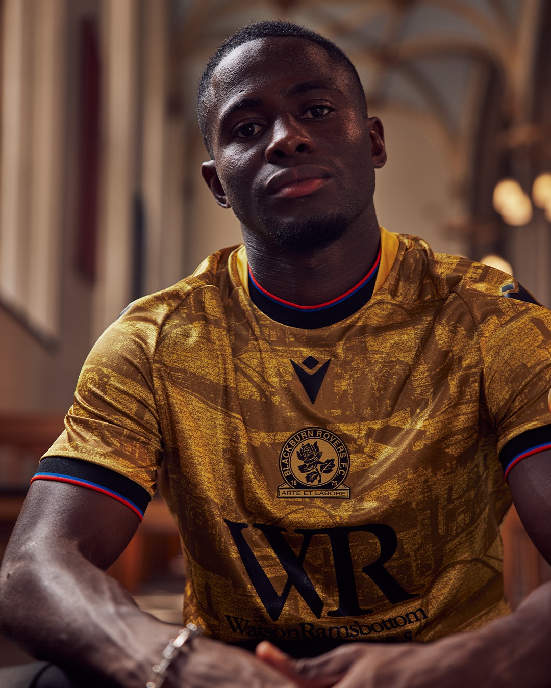 Blackburn Rovers voetbalshirts 2025-2026 in teken 150 jarig jubileum