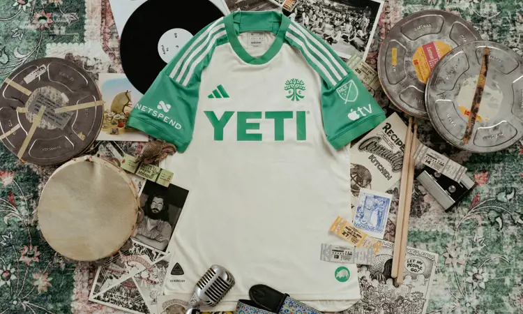 Austin FC uitshirt 2024-2025 ode aan The Dillo