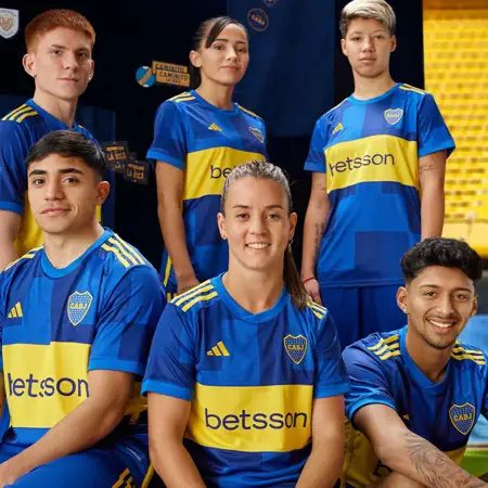 Dit is het Boca Juniors thuisshirt 2023-2024