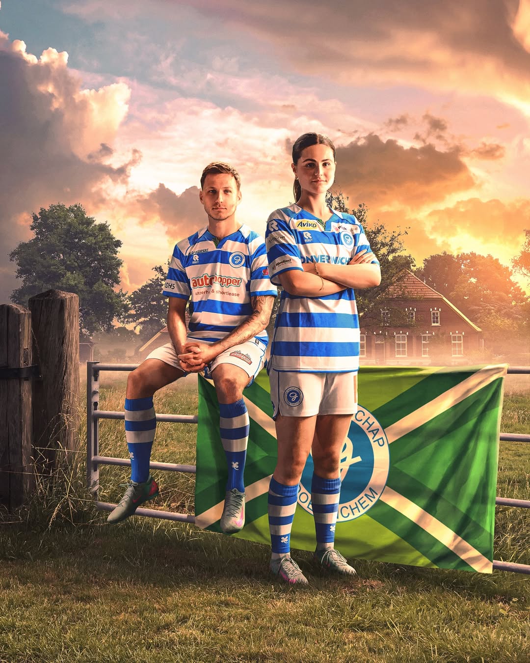 De Graafschap voetbalshirts 2025-2026 geïnspireerd door Achterhoek en Doetinchem