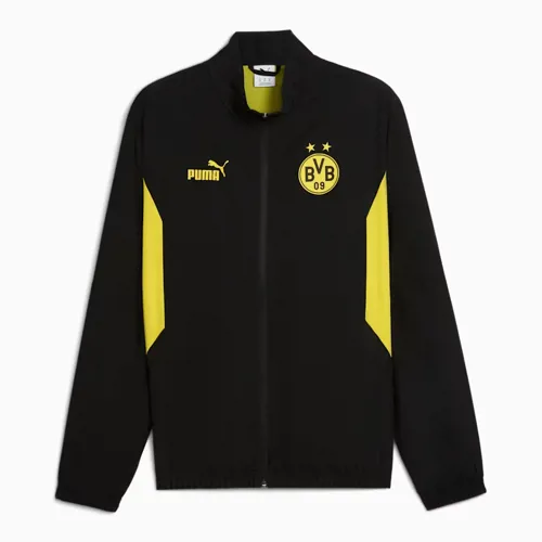 Borrussia Dortmund FtblArchive trainingsjack 2025 - Zwart/Geel