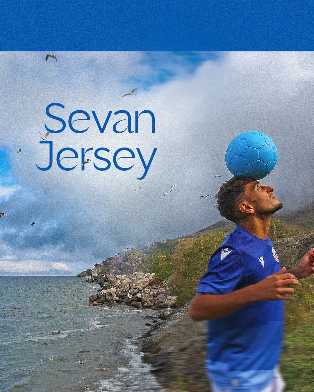 Armenië 3e voetbalshirt 2025-2026 geïnspireerd door Lake Sevan