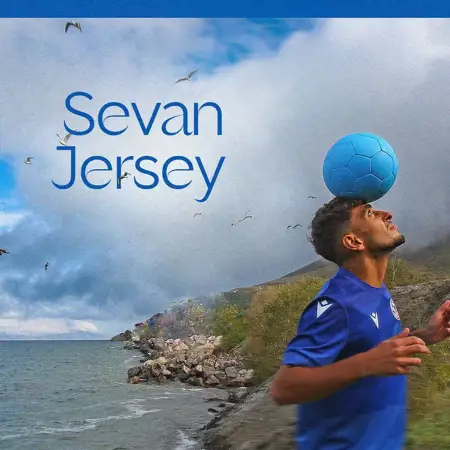 Armenië 3e voetbalshirt 2025-2026 geïnspireerd door Lake Sevan