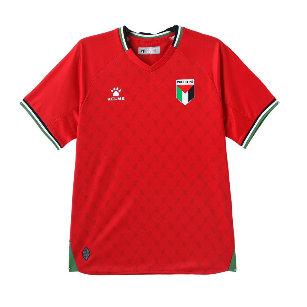 Deze voetbalshirts draagt Palestina in 2025!
