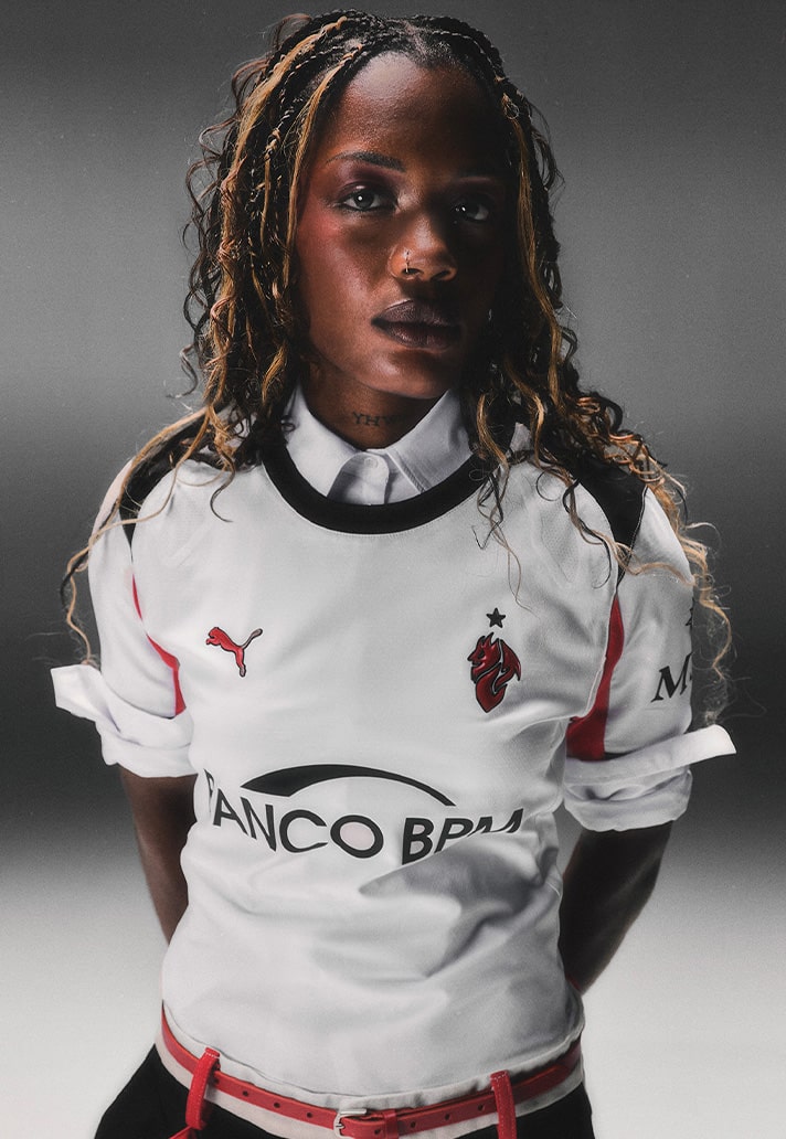 AC Milan uitshirt 2025-2026 ode aan shirt 1981-1982 met duivels randje