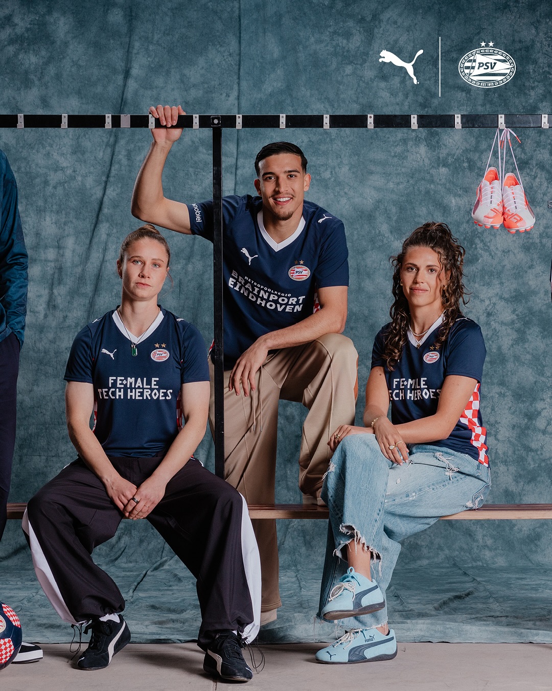 PSV uitshirt 2025-2026 geïnspireerd door Brabantse vlag