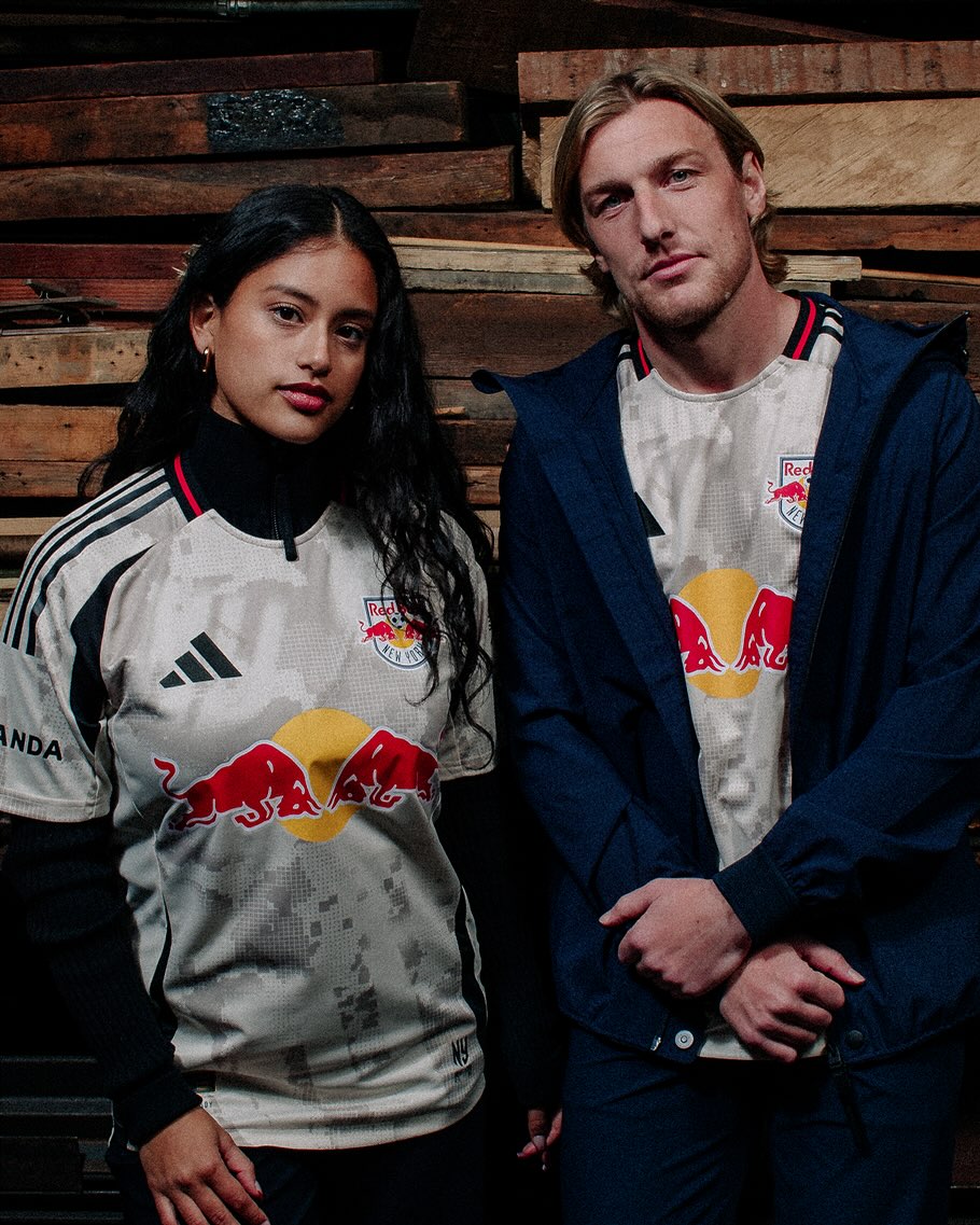 New York Red Bulls uitshirt 2025-2026 geïnspireerd door stenen in de stad