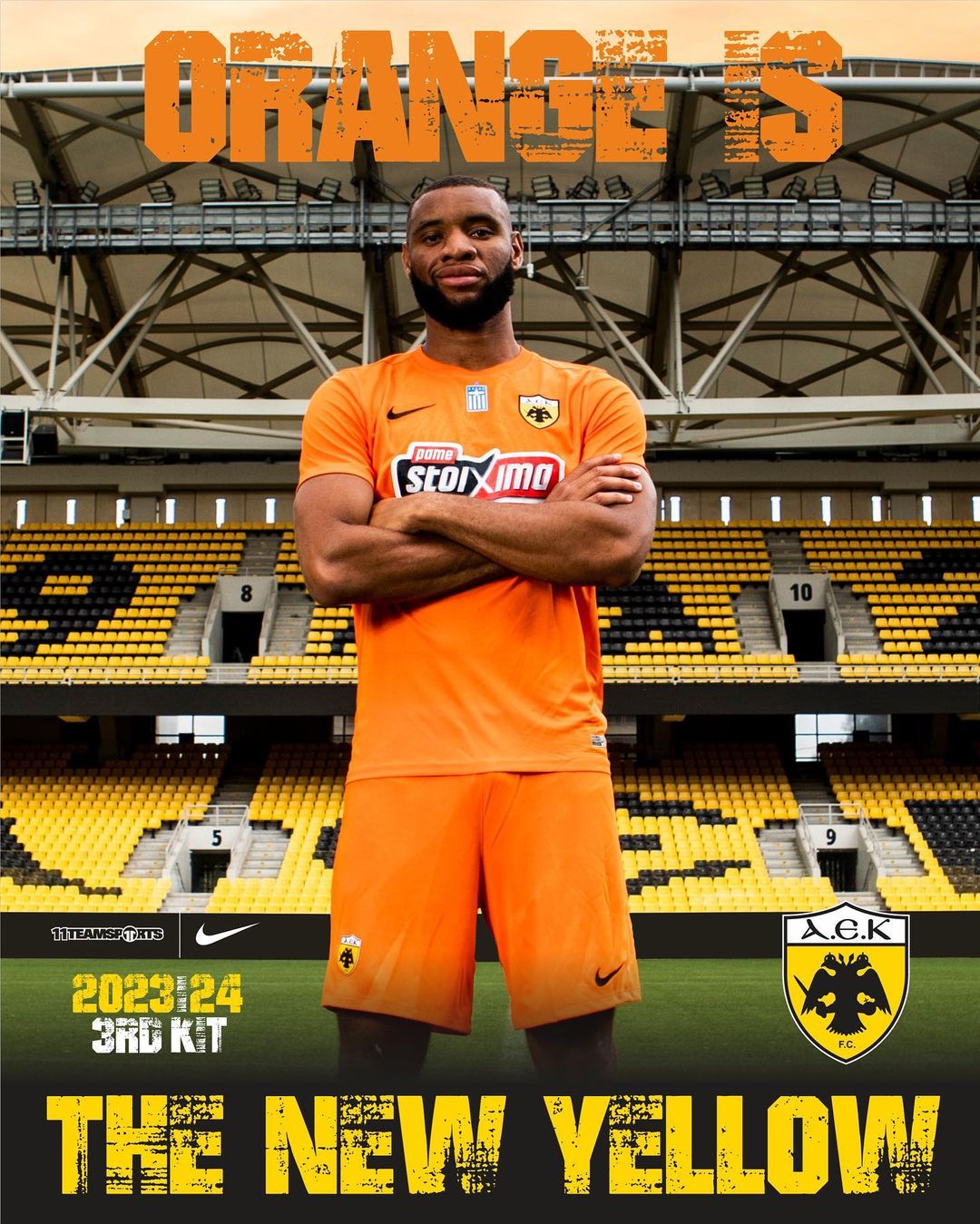 AEK Athene voetbalshirts 2023-2024