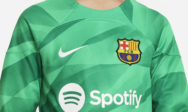 Dit is het FC Barcelona keepersshirt 2023-2024