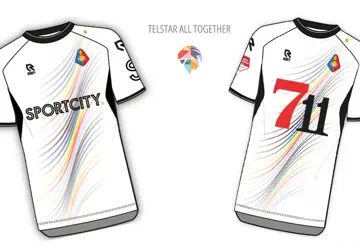 Telstar Regenboog Voetbalshirt 2023 2024