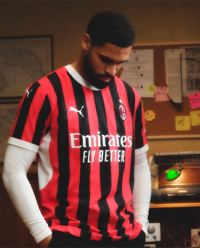 AC Milan thuisshirt 2024-2025 ode aan 125 jarig jubileum