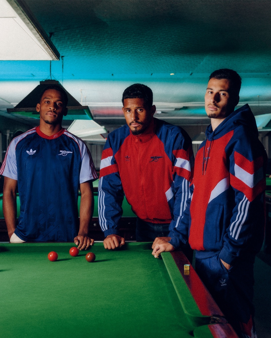 adidas Originals Arsenal collectie geïnspireerd door jaren '90