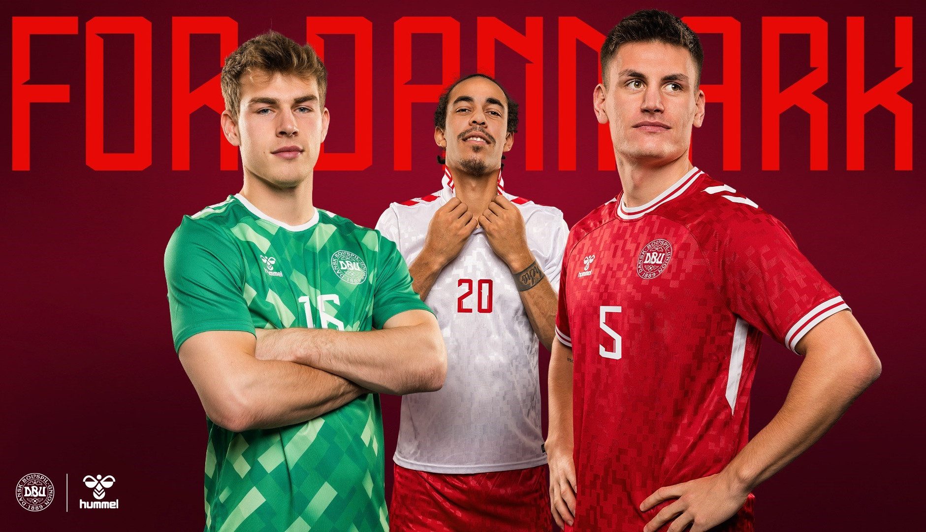 Denemarken Ek 2024 Voetbalshirts