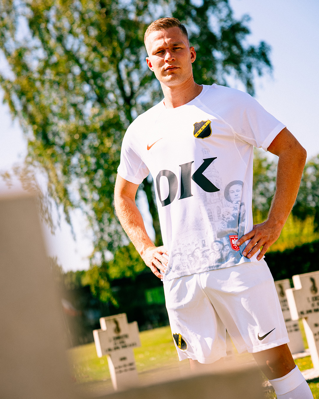 NAC Breda voetbalshirts 20242025 eerbetoon aan Poolse bevrijders