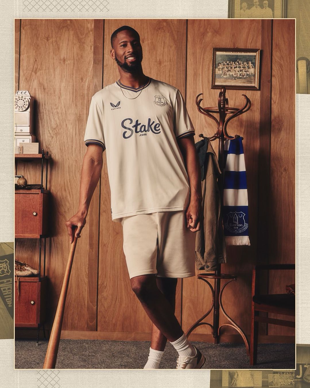 Dit zijn de Everton voetbalshirts 2024-2025 van Castore