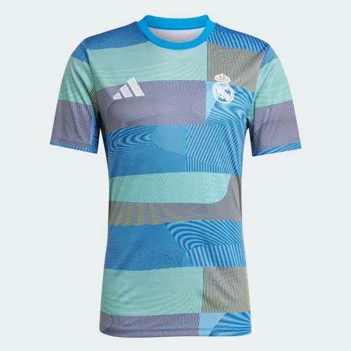 Real Madrid warming-up shirt 2025-2026 - Blauw/Groen
