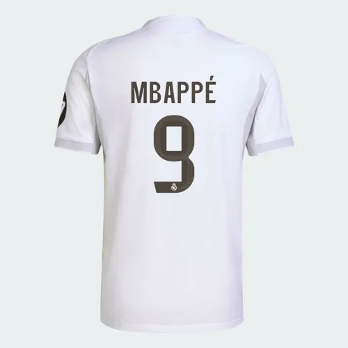 Real Madrid voetbalshirt Mbappé